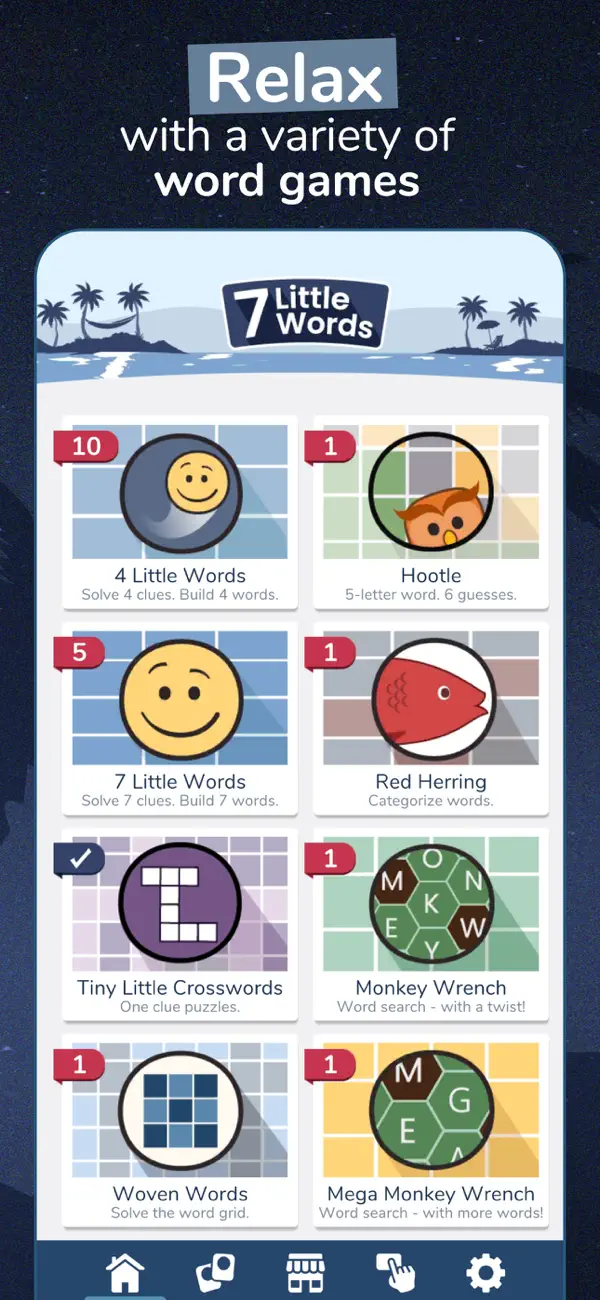 Screenshot #1 pour 7 Little Words and More