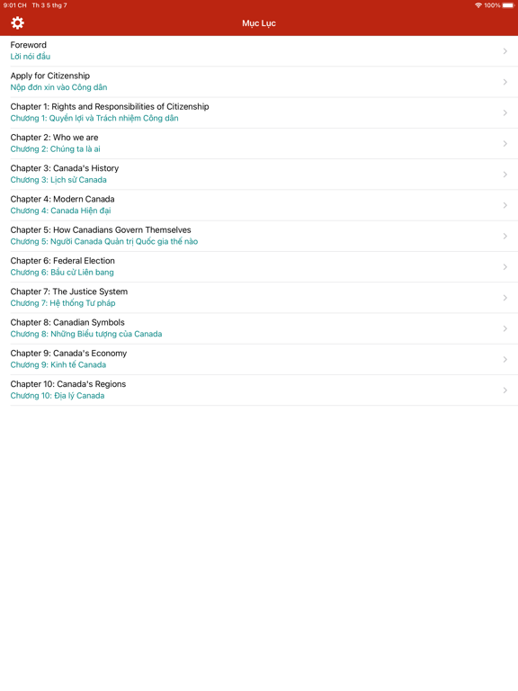 Screenshot #5 pour English-Vietnamese Citizenship