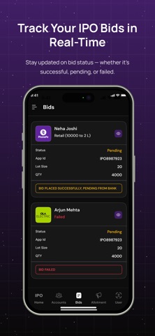IPO Plus iPhone screenshot