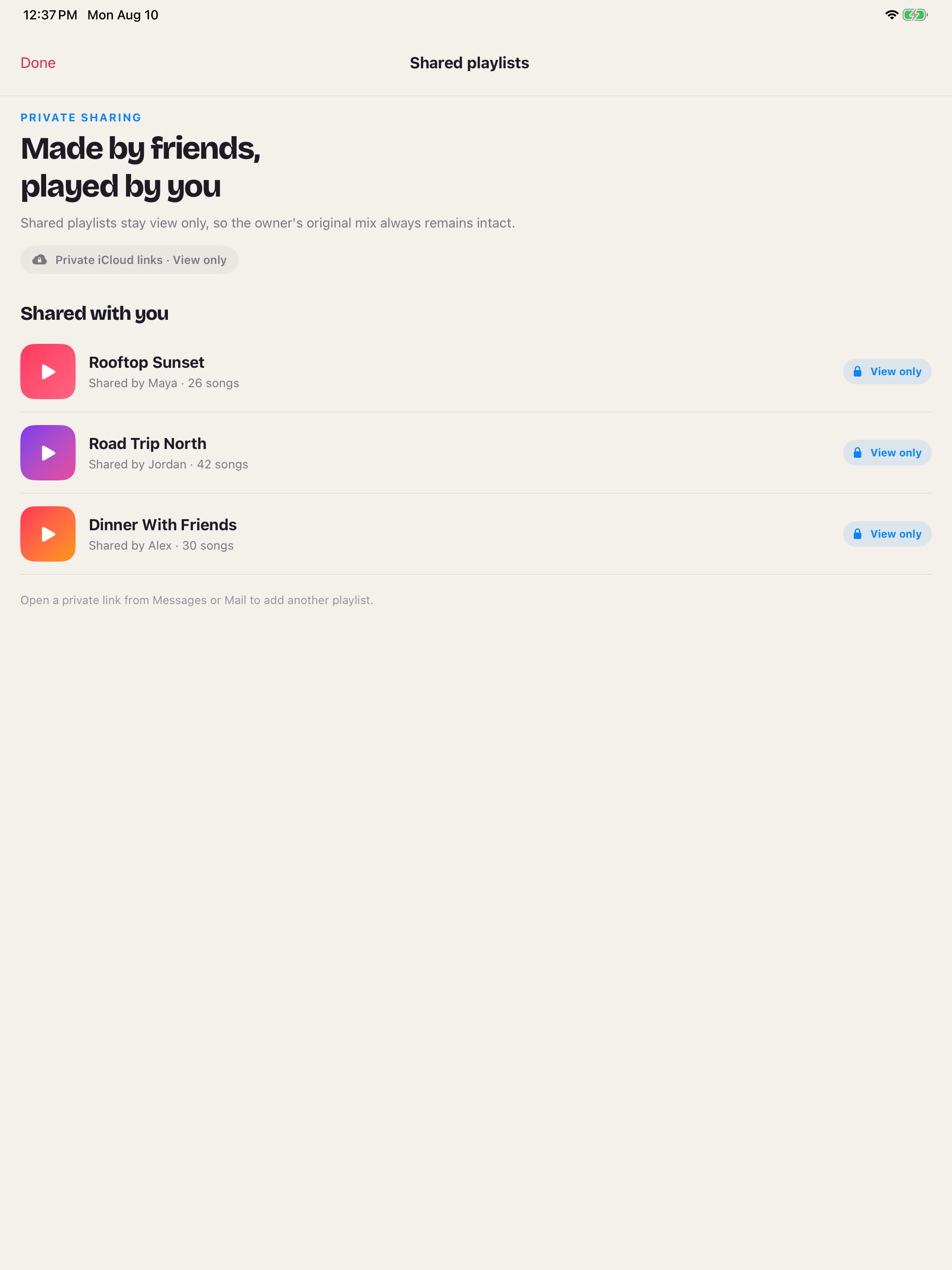 Playlist-Me screenshot 12