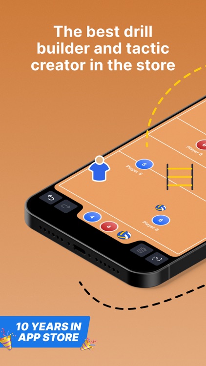 Coach Tactic Board: Volley++