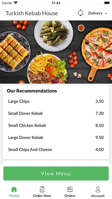 Turkish Kebab House Blackpool Screenshot