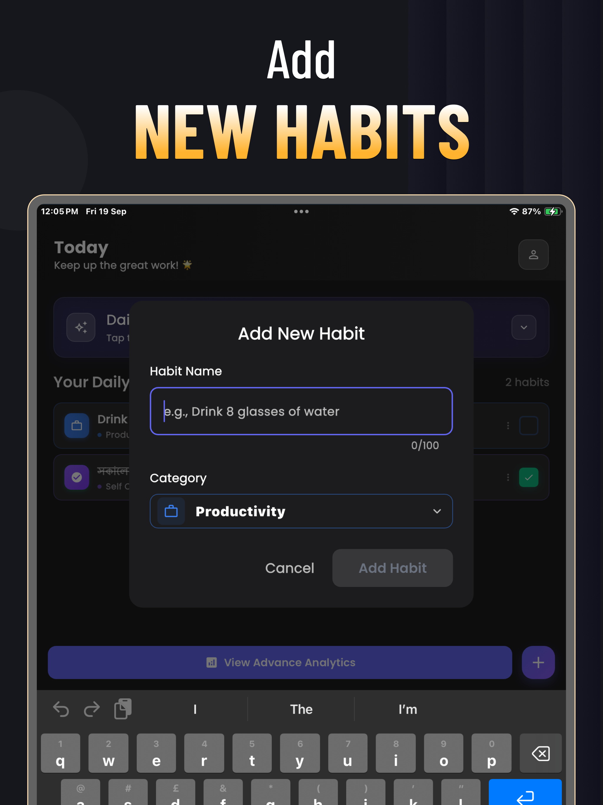 DailyHabitz screenshot 16