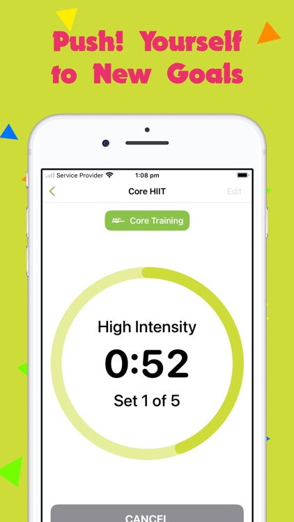 Workout Timer App - Push!