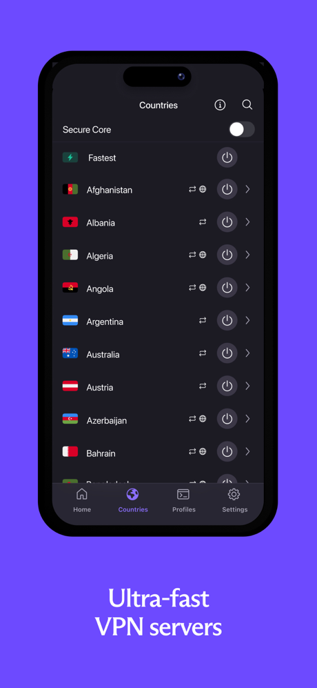 Proton VPN: Fast & Secure screenshot 3