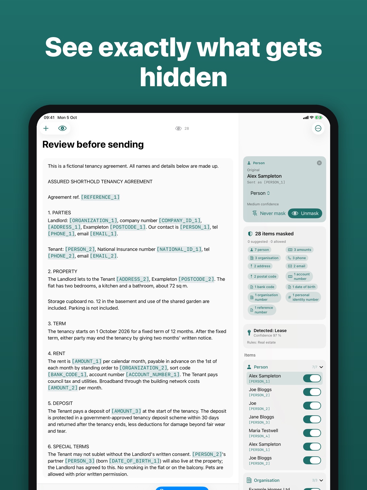 Screenshot 6 of SendMasked