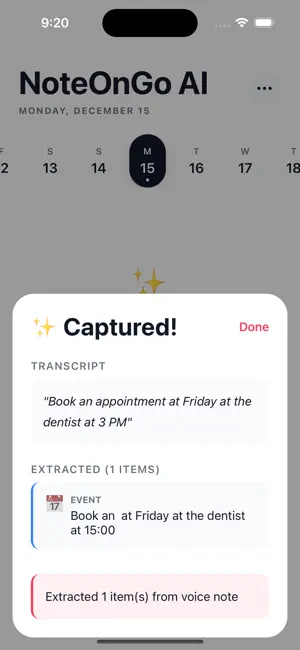 NoteOnGo AI screenshot 3