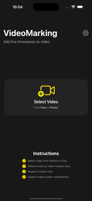 VideoMarking Screenshot 1 of 3