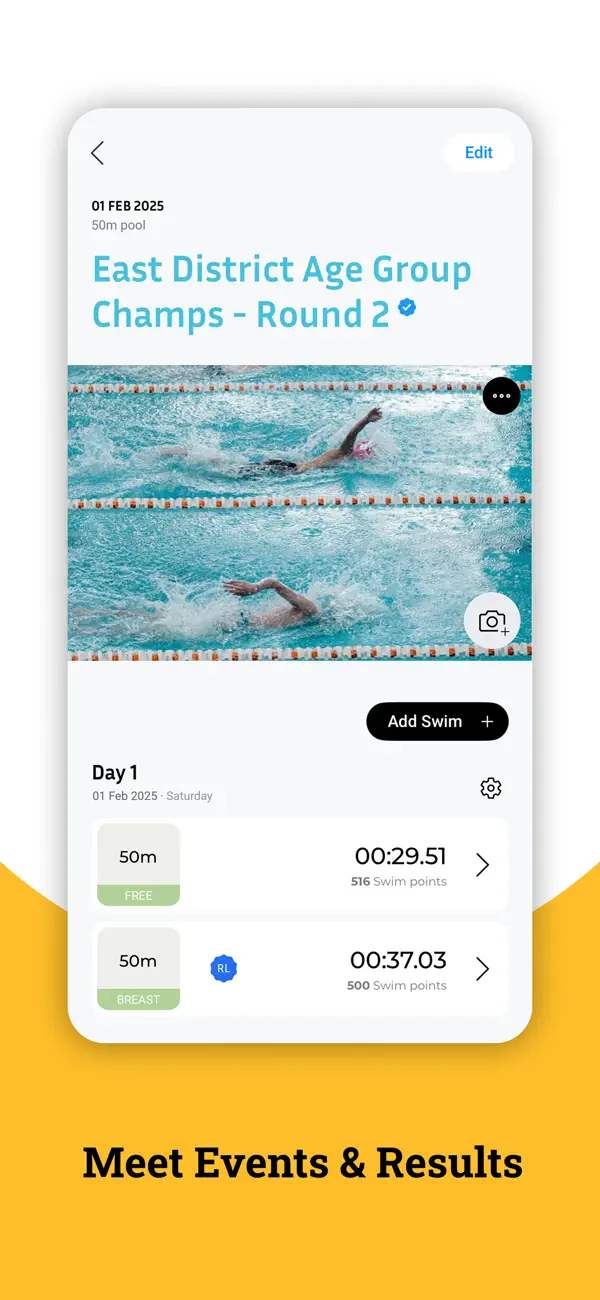 Screenshot #2 pour Swimpion: Swimming App