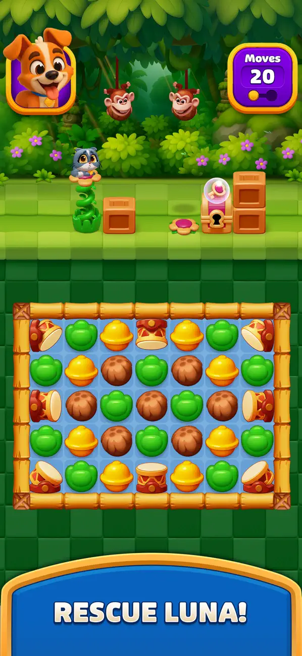 #2. Pet Panic (iOS) By: Queen Digital Entertainment