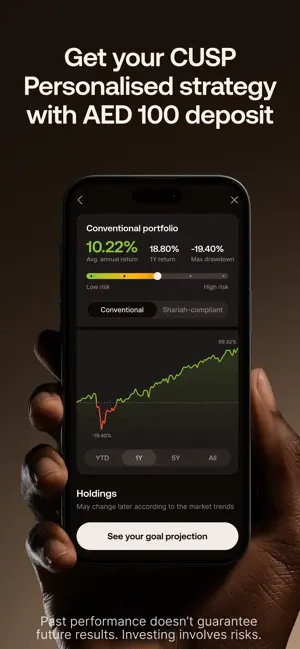 CUSP Wealth: Invest & Grow iPhone screenshot 3