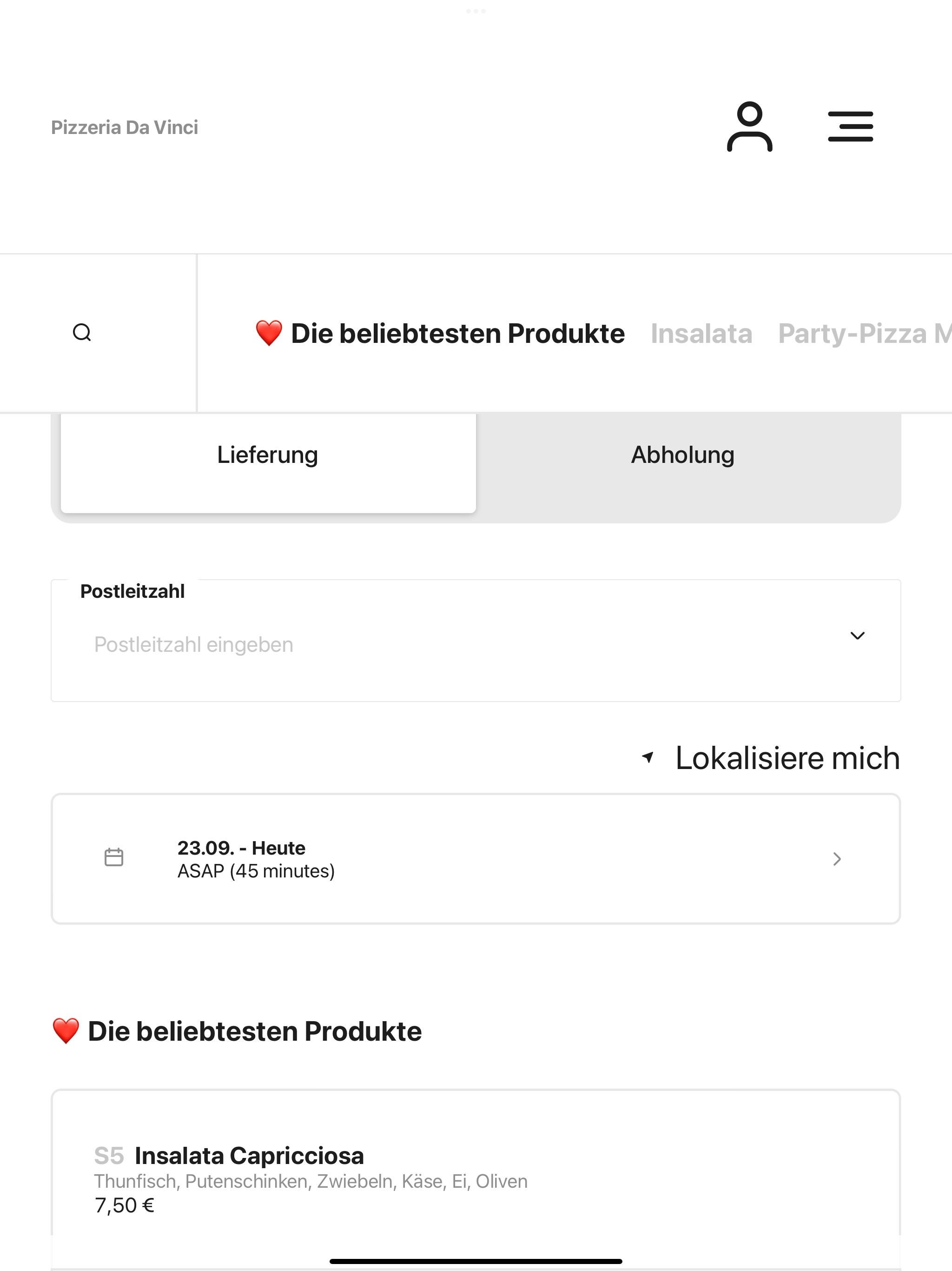 Pizzeria Da Vinci Baumberg