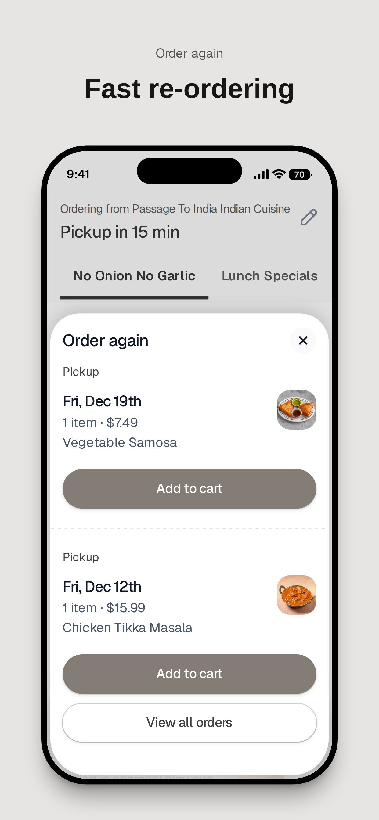 Passage To India Cuisine screenshot 8