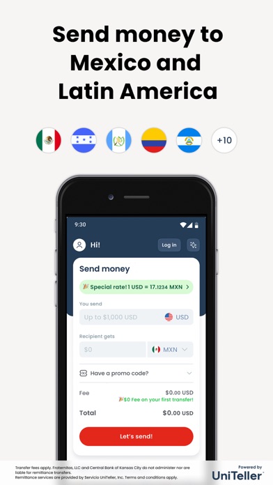 Elektra Go: Money Transfer Screenshot 2 of 9