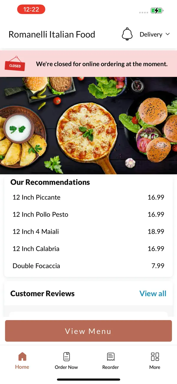 Screenshot #2 pour Romanelli Italian Food