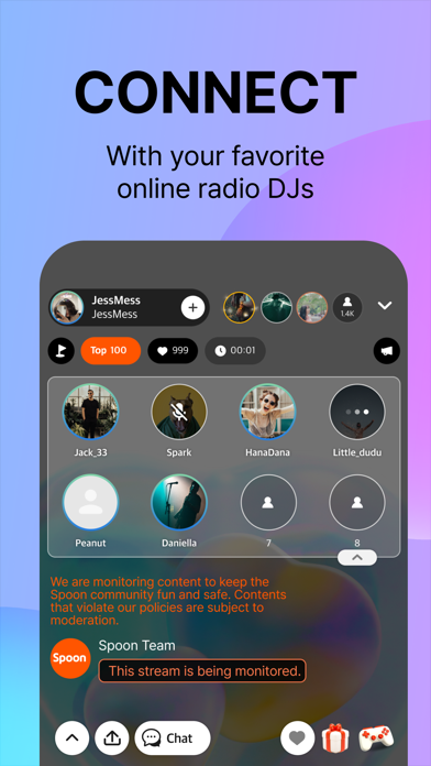 Spoon: Live Audio & Podcasts Screenshot