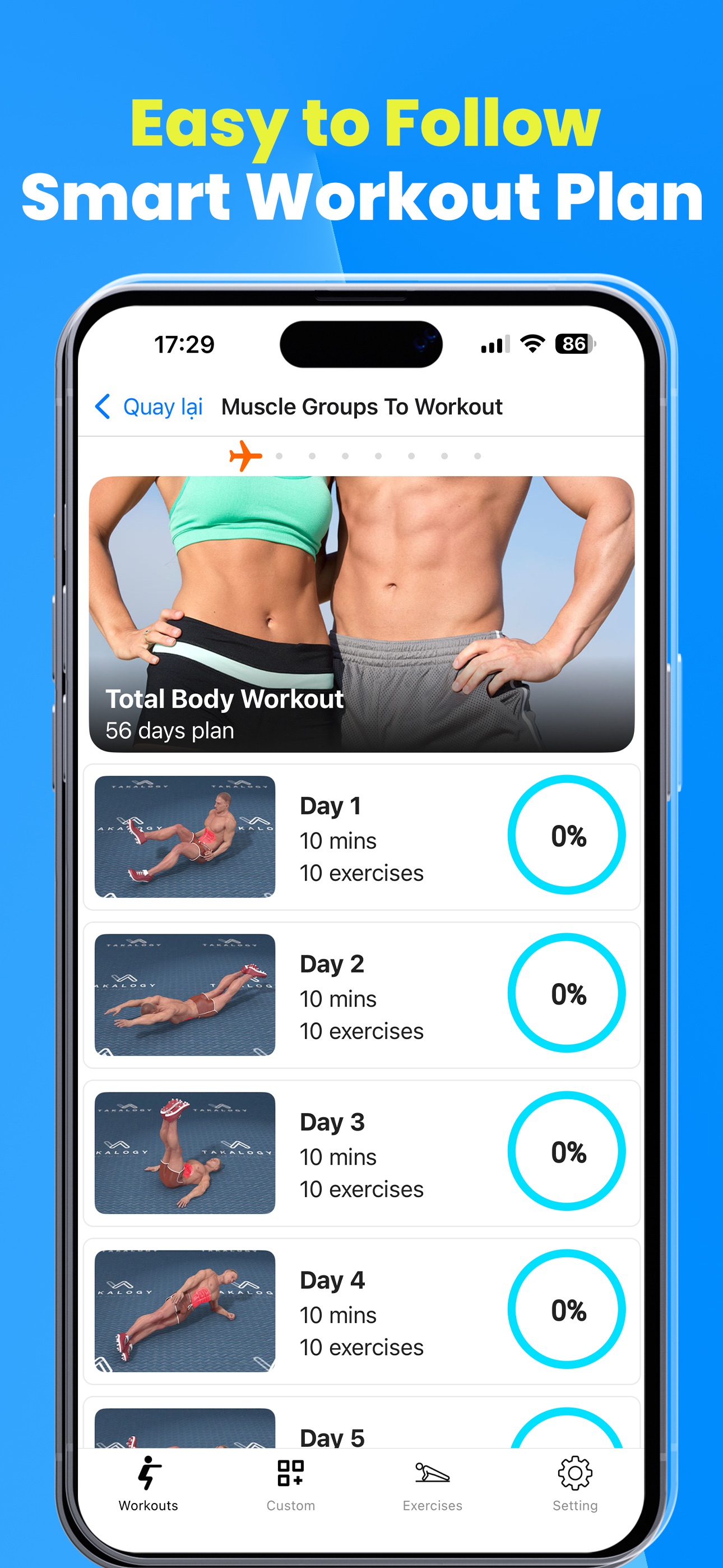 Home Workout - Fitness Planner screenshot 6
