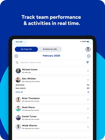 CAREOPS.AI - Home Health CRM iPad screenshot