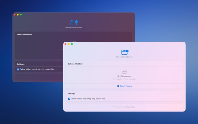 Zero Folder screenshot