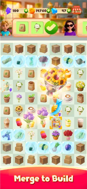 Dream Town: Merge Games screenshot 1
