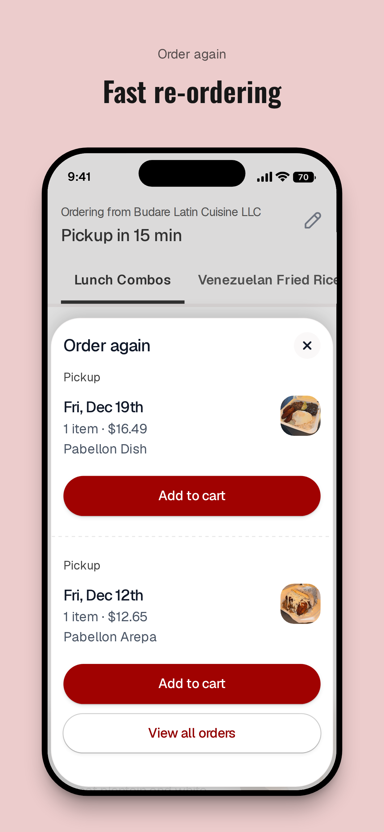 Budare Latin Cuisine screenshot 4