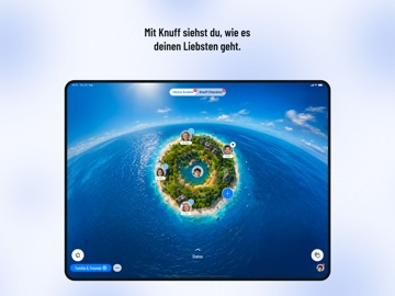 Knuff - Check-in und Chat iPad screenshot 1