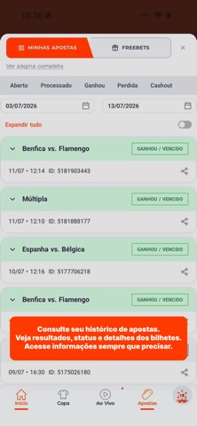 Esportiva Bet: Apostas e Jogos iPhone screenshot 6