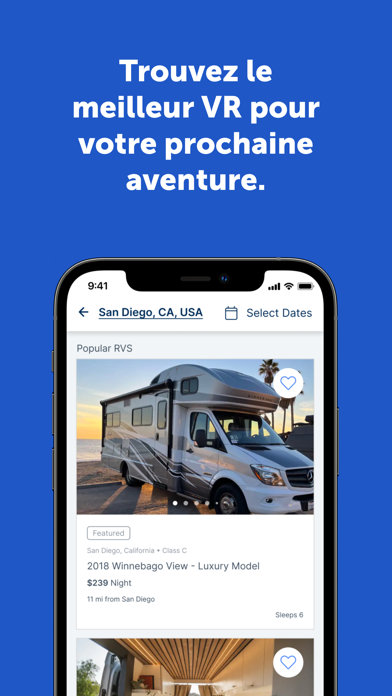 Screenshot #2 pour RVezy - RV & Trailer Rental