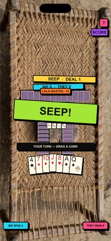 Seep Cards Game Screenshot 2 of 5