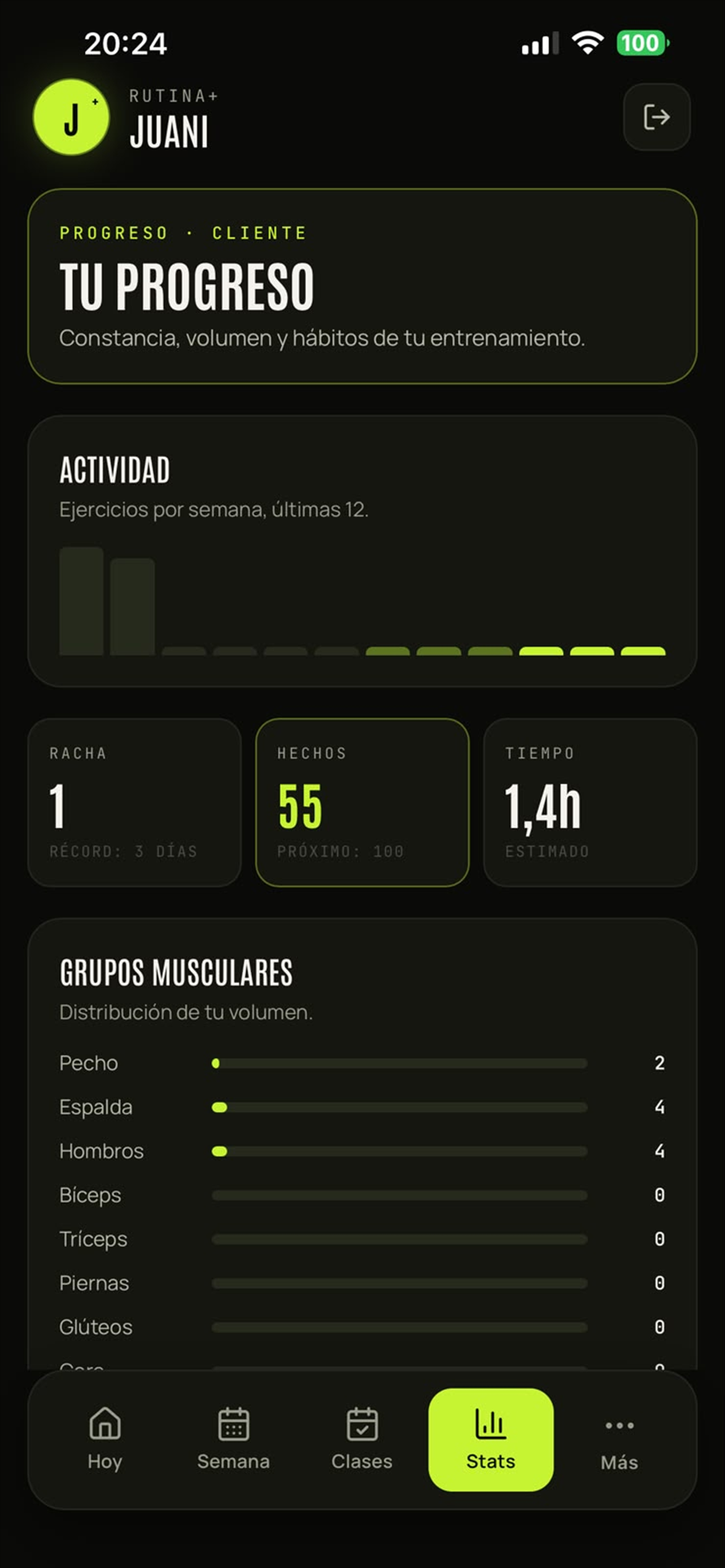 Rutina+ screenshot 2