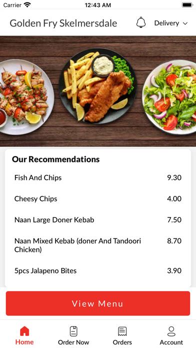 Golden Fry Skelmersdale Screenshot