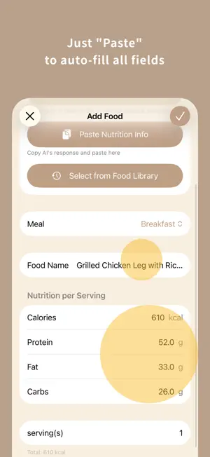 BudgetCal — AI Calorie Log screenshot 3