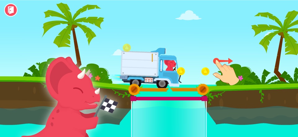 Dinosaur Car games for kids screenshot 7