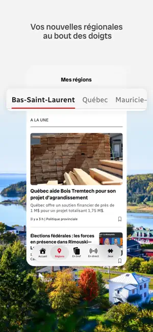 Radio-Canada Info screenshot 2
