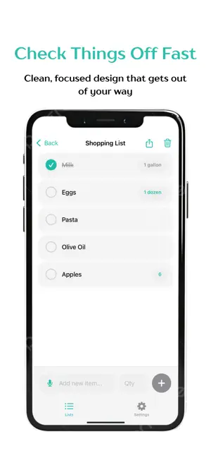 SimpList-Lists Made Simple! screenshot 2