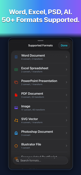 Filemorph: Convert & Edit Screenshot 2 of 7