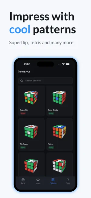 Cube Solver & Timer - Cuby Pro screenshot 3
