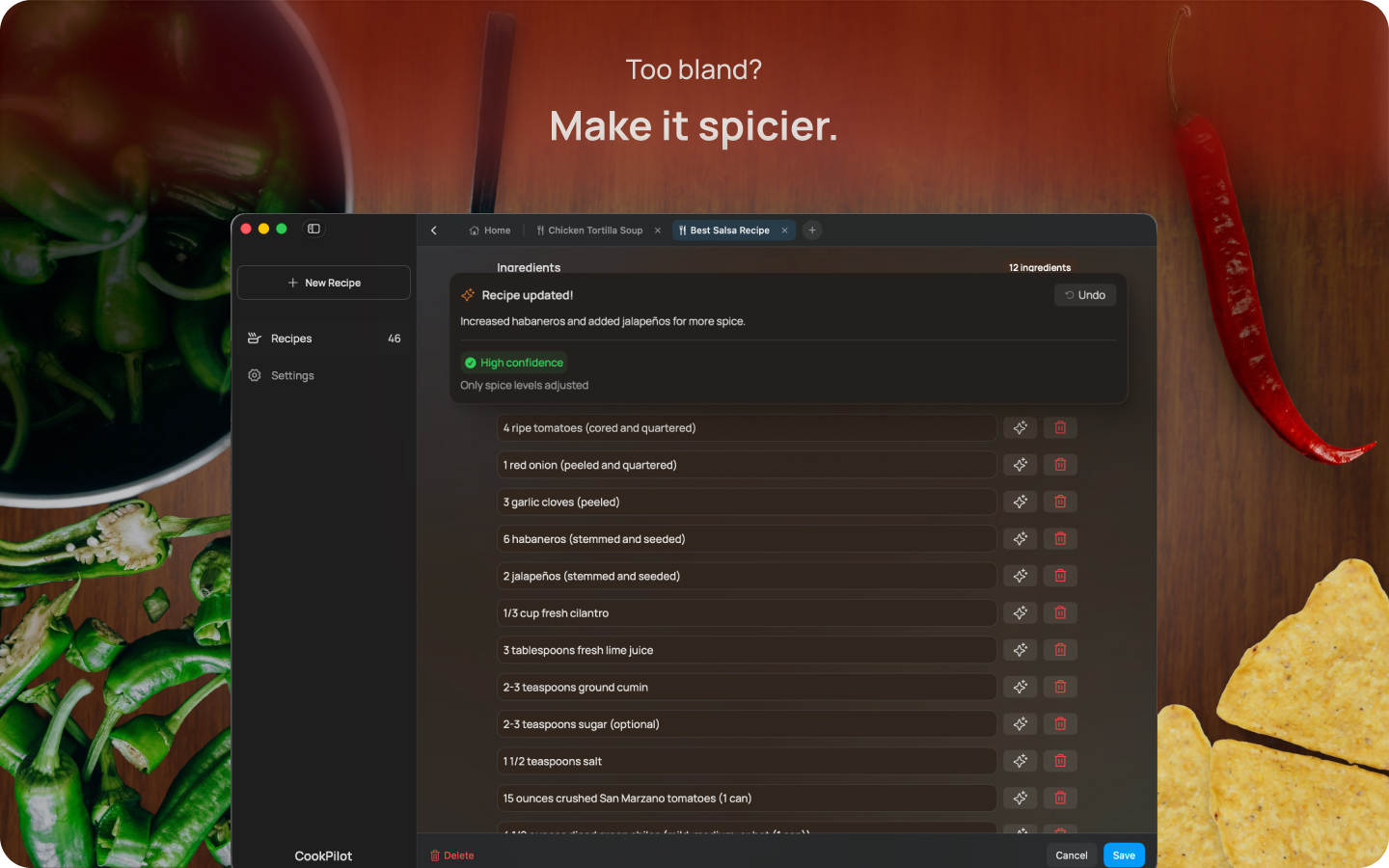 CookPilot: Recipes That Adapt screenshot 10