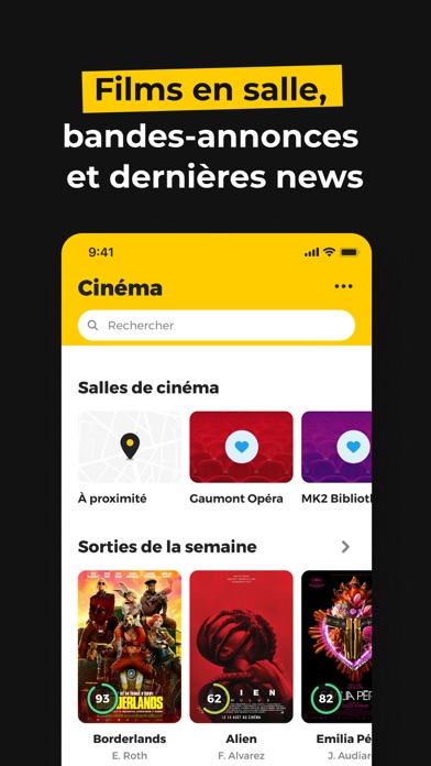 Screenshot #1 pour AlloCiné, les films au cinéma