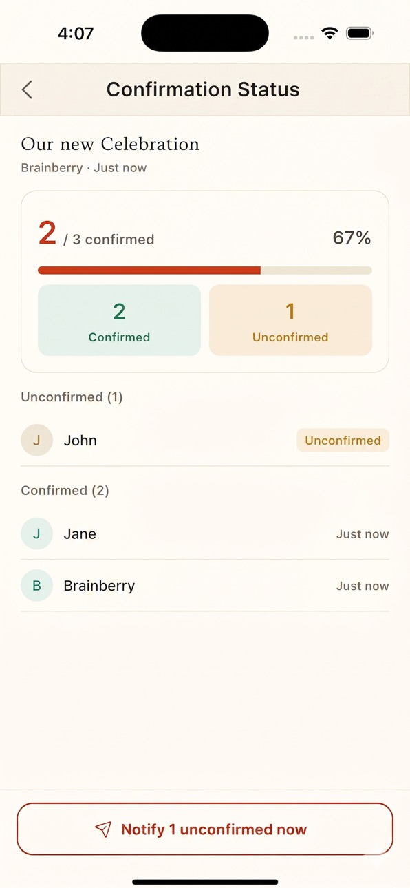 iPhone screenshot