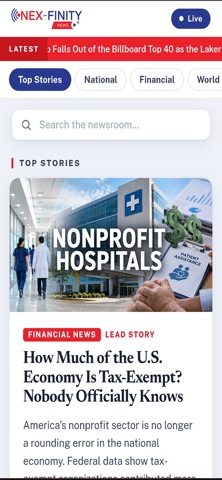 Nexfinity News iPhone screenshot