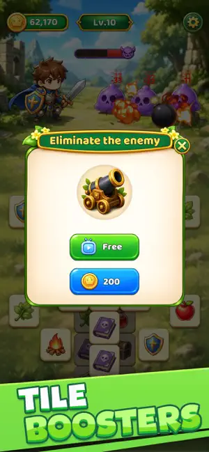Tile Match: Battle Quest screenshot 3