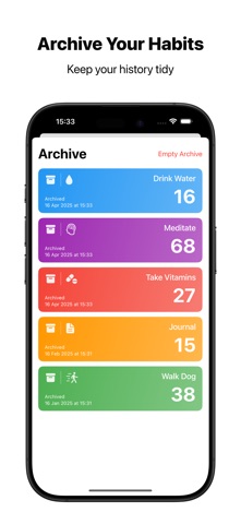 Tally: Habit Tracking Screenshot 6 of 7