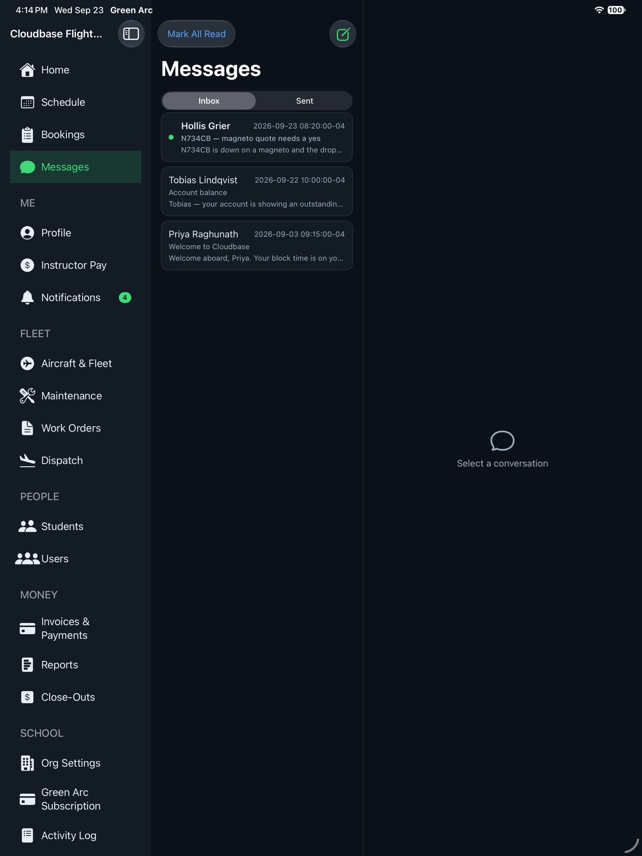 Screenshot 9 of Green Arc: Scheduler