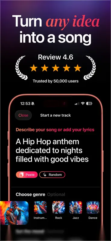 Song AI Maker: Generate Music screenshot 1 of 6