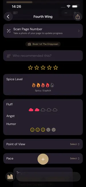 Lamplit - Reading Tracker screenshot 3
