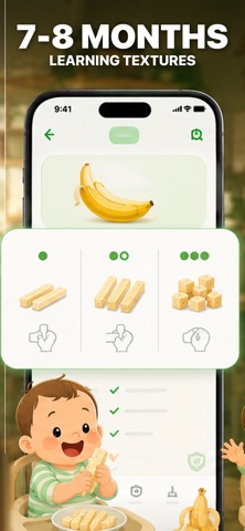 BLW Baby Led Weaning Tracker iPhone screenshot