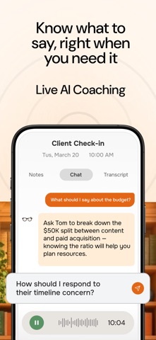 Hedy: AI Meeting Coach & Notes screenshot