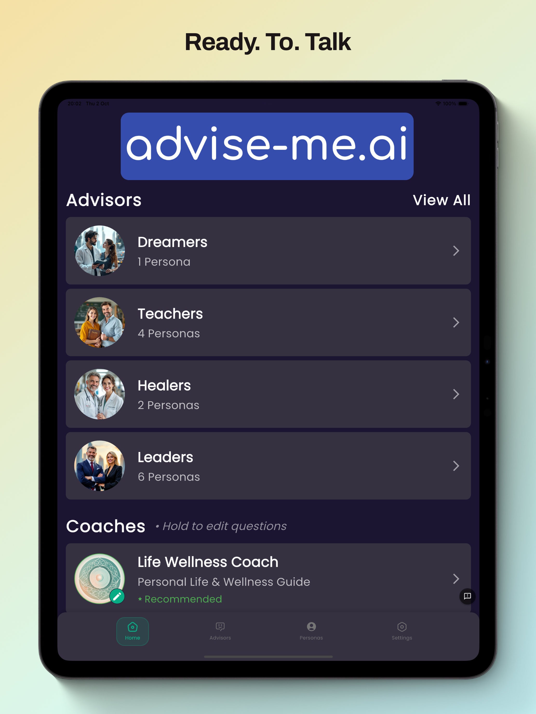 AdviseMe: AI Chat & Voices