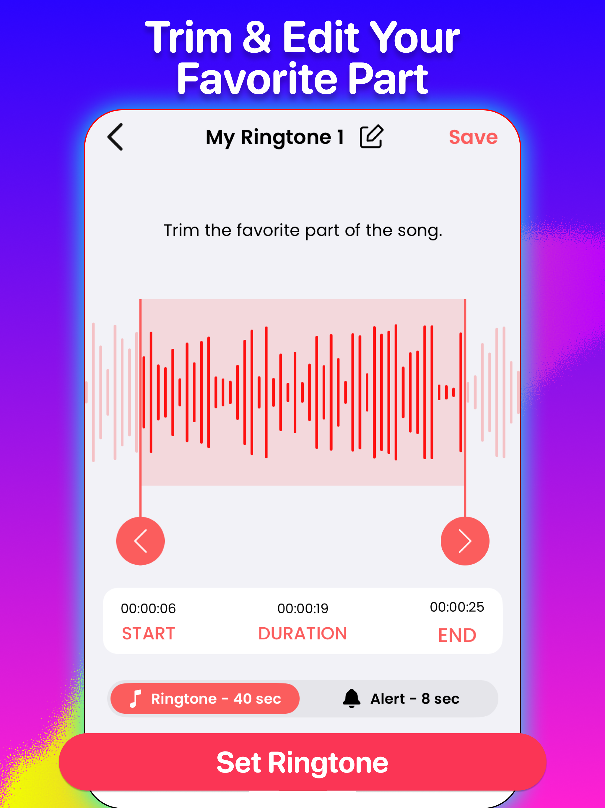 ClipTone: Ringtone Maker & MP3